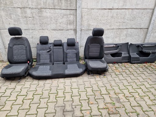 Zdjęcie oferty: Komplet foteli Passat B7 z boczkami przednimi 