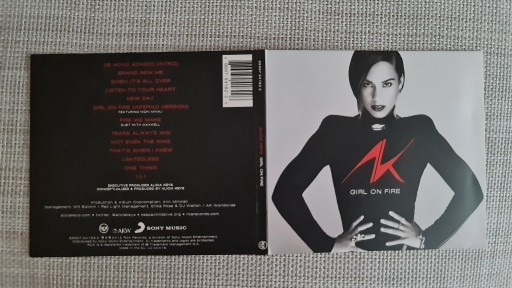 Zdjęcie oferty: Alicia Keys Girl On Fire,  CD digipack jak nowa