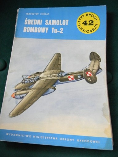 Zdjęcie oferty: TBiU nr 42 samolot bombowy Tu 2