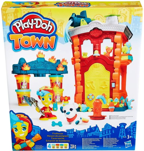 Zdjęcie oferty: Hasbro Play-Doh Town Remiza Strażacka B3415