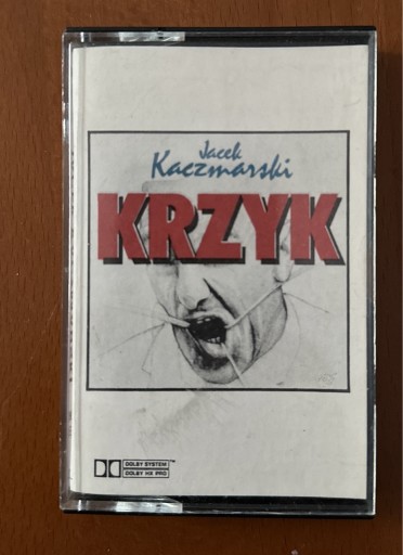 Zdjęcie oferty: Jacek Kaczmarski Krzyk kaseta audio MC