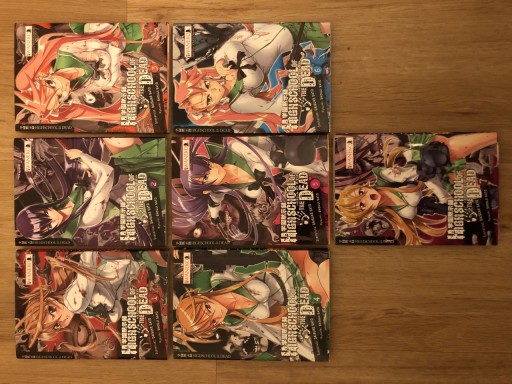 Zdjęcie oferty: Highschool of the dead 1-7 komplet manga komiks