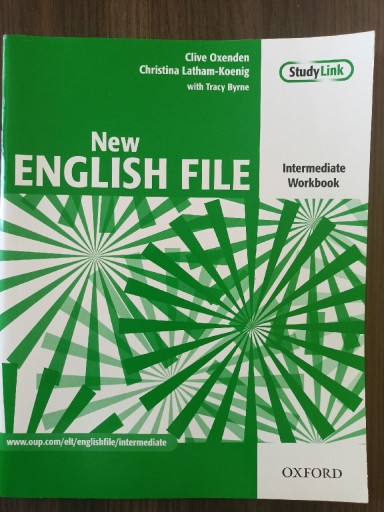 Zdjęcie oferty: New English File Intermediate workbook