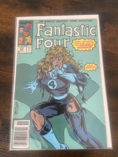 Zdjęcie oferty: Fantastic Four #332 / Nov 1989 / Marvel