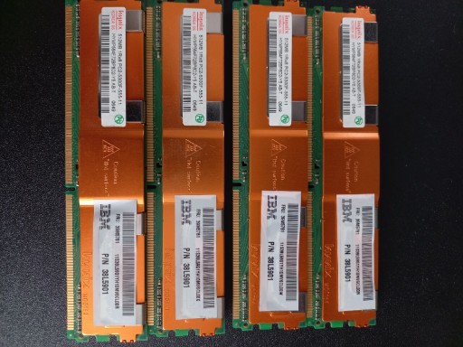 Zdjęcie oferty: Pamięci RAM serwerowe 512MB Hynix ddr2 667MHz ECC