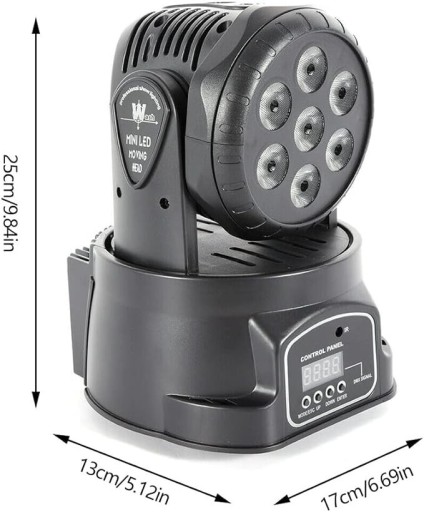 Zdjęcie oferty: Moving Head Light, 105 W RGBW lampa sceniczna LED 