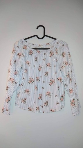 Zdjęcie oferty: H&M bluzka dziewczęca w kwiaty 158 cm, 12-13 lat