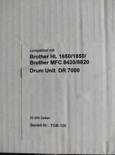 Zdjęcie oferty: Bęben Brother Dr 7000 Tgb-105