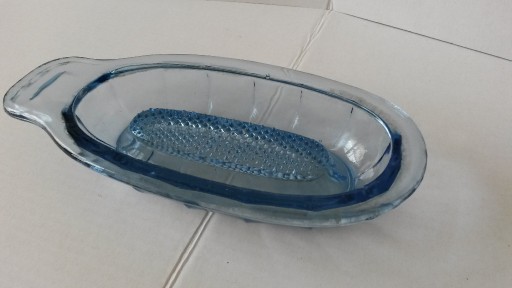 Zdjęcie oferty: Tarka do jabłek vintage PRL kolorowe szkło