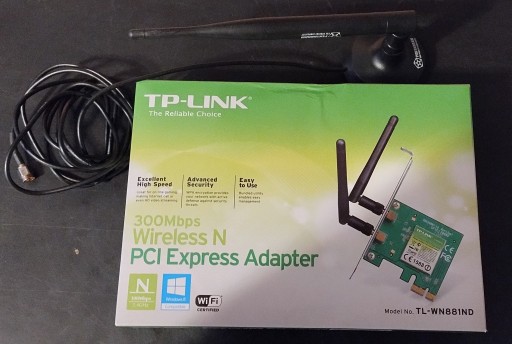 Zdjęcie oferty: Karta sieciowa Tp-link tl-wn881nd 300Mbps PCI-E