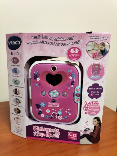 Zdjęcie oferty: Pamiętnik V-tech KidiSecrets Selfie Music 2.0 Wersja niemiecka