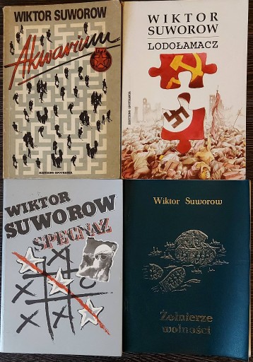 Zdjęcie oferty: Wiktor Suworow - Akwarium, Lodołamacz, Specnaz  