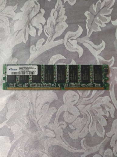 Zdjęcie oferty: 256MB DDR 400MHz Elixir M2U25664DS88B3G-5T