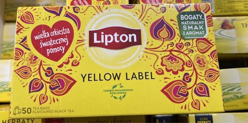Zdjęcie oferty: Herbata czarna ekspresowa Lipton 100 g