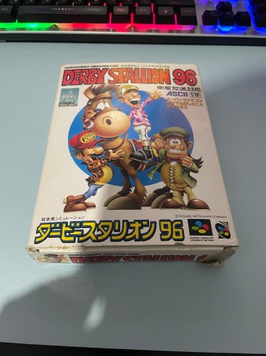 Zdjęcie oferty: Gra Derby Stallion 96 SNES Nintendo Super Famicom wersja NTSC-J japońska