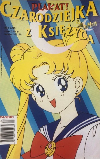 Zdjęcie oferty:  Sailor Moon, Czarodziejka z księżyca 7/98