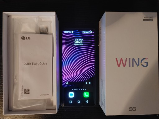 Zdjęcie oferty: Lg wing 5g dual sim czarny-szary