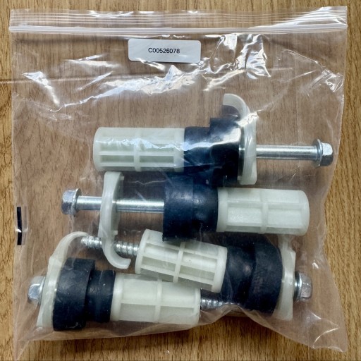 Zdjęcie oferty: zabezpieczające śruby transportowe pralki Whirlpool zestaw C00526078