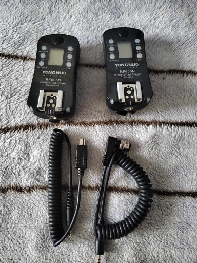 Zdjęcie oferty: Yongnuo RF605N wyzwalacz radiowy (Nikon) zestaw