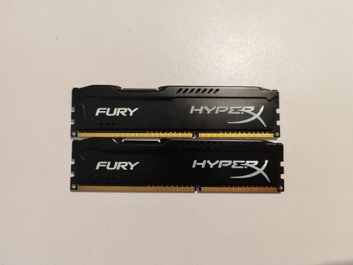 Zdjęcie oferty: Pamięć RAM HyperX Fury 8GB (2x4GB) 1600MHZ CL10