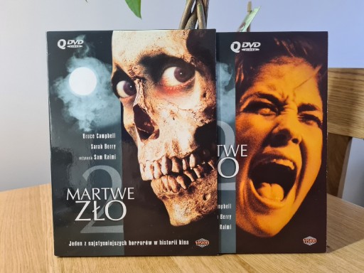 Zdjęcie oferty: EVIL DEAD 2 MARTWE ZŁO 2 DVD SERIA QDVD KOMPLET