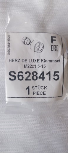 Zdjęcie oferty: Złącza Herz rur Cu fi 15  22 x 1,5 chrom S628415