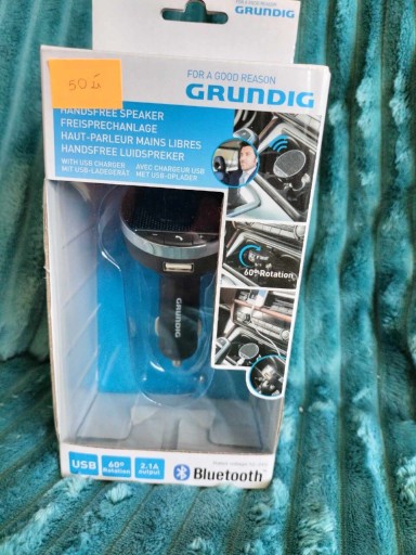 Zdjęcie oferty: Zestaw Głośnomówiący Bluetooth do auta GRUNDIG