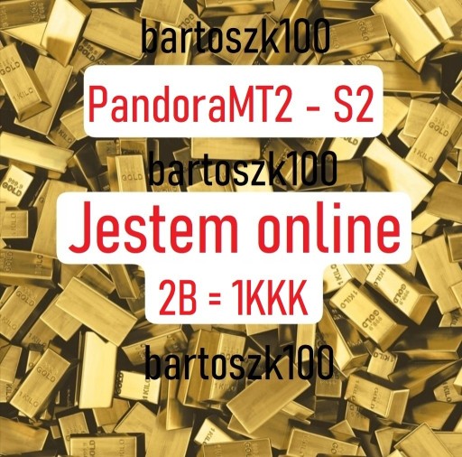 Zdjęcie oferty: PandoraMT2 05.01.2024, 2 Bryłki,  JESTEM ONLINE