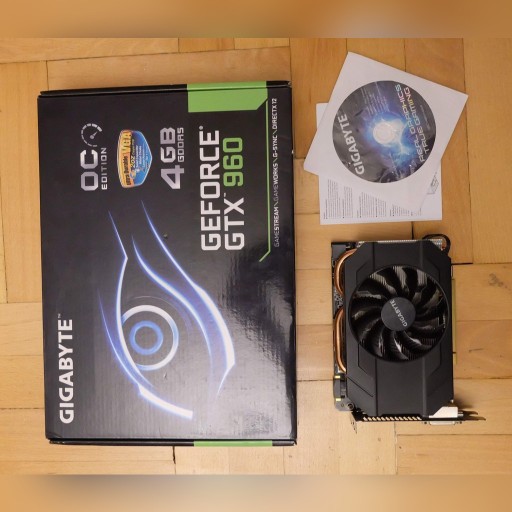 Zdjęcie oferty: Karta graficzna GIGABYTE GeForce GTX 960 4GB