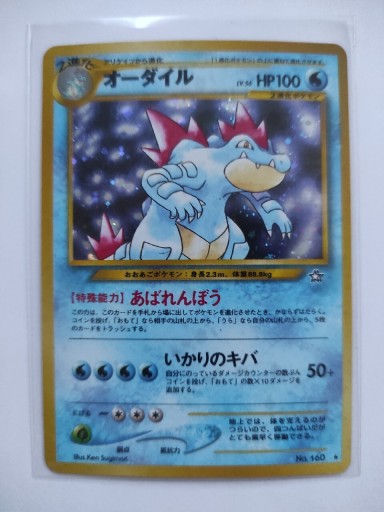 Zdjęcie oferty: Karta Pokemon Feraligatr holo NewWorld no.160 1996