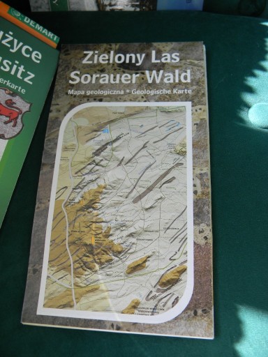 Zdjęcie oferty: Zielony Las  mapa geologiczna 