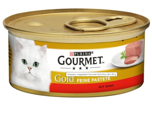 Zdjęcie oferty: Gourmet Gold mus WOŁOWINA  puszka 2,69 zł