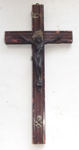 Zdjęcie oferty: Stary Krzyż drewniany Pan Jezus