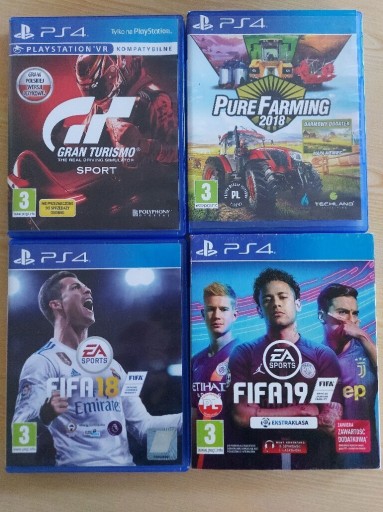 Zdjęcie oferty: Sprzedam gry na PS4 Stan idealny