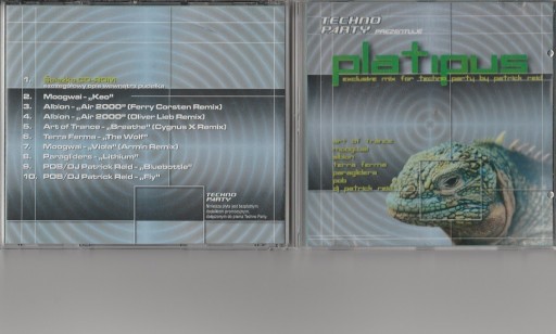 Zdjęcie oferty: Techno Party - Platipus płyta CD 2000 rok