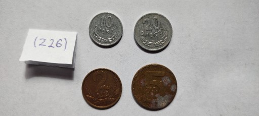 Zdjęcie oferty: Zestaw 4 monet obiegowych PRL 1979 r. Komplet(z26)