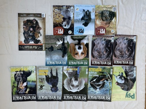Zdjęcie oferty: Psy myśliwskie. 12 numerów. Pod wiatr. Magazyn kynologiczny