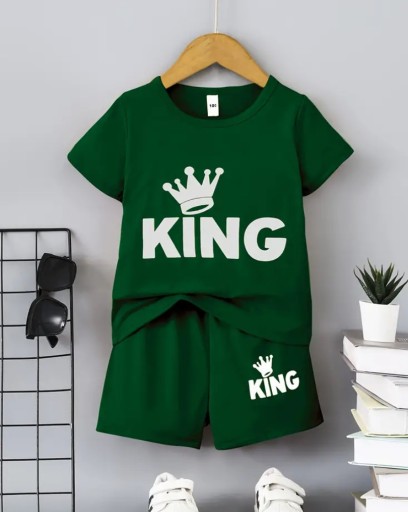 Zdjęcie oferty: Zestaw dla chłopca koszulka+spodenki KING