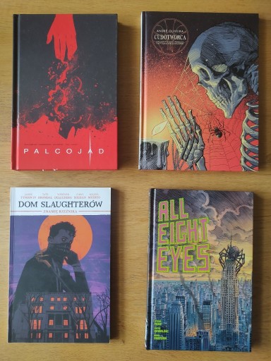 Zdjęcie oferty: zestaw komiksów (Palcojad, Dom Slaughterów)