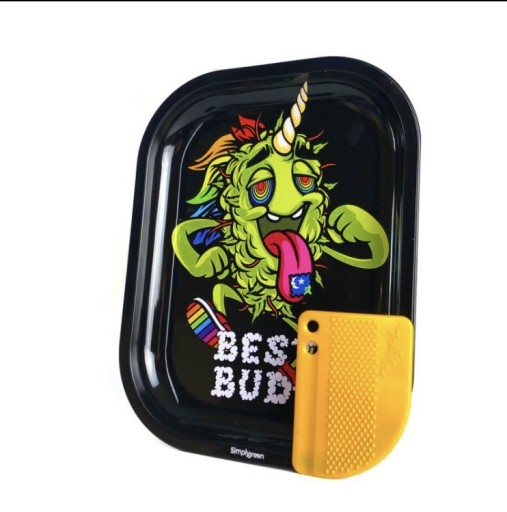 Zdjęcie oferty: Metalowa tacka Best Buds - Jednorożec LSD + tarka