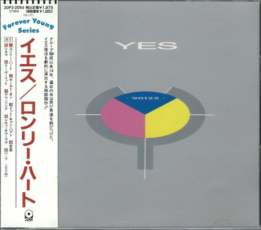 Zdjęcie oferty: CD Yes - 90125 (1989 Japan)