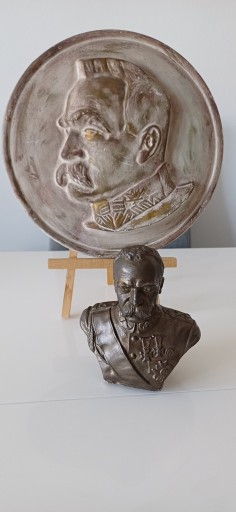 Zdjęcie oferty: Marszałek Józef Piłsudski gipsowe wizerunki