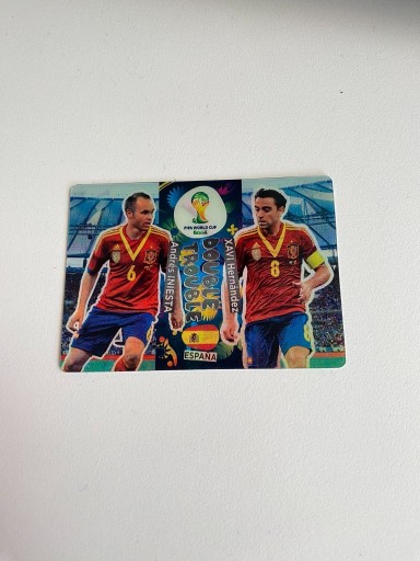 Zdjęcie oferty: Double Trouble hiszpania 2014 world cup panini