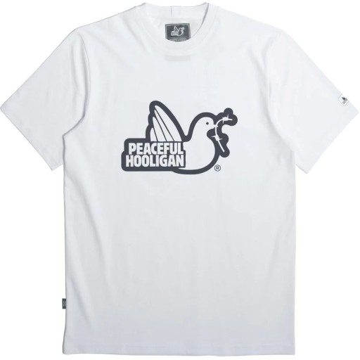 Zdjęcie oferty: Peaceful Hooligan /  Outline Dove T-shirt / Biały