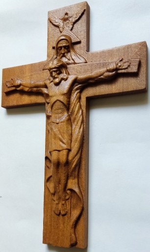 Zdjęcie oferty: Krzyż, Krucyfiks,  Płaskorzeźba, 3D, drewno 