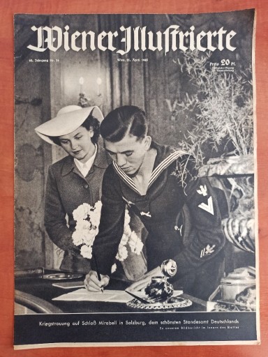 Zdjęcie oferty: Wiener Illustrierte - 21. April 1943 - Nr. 16