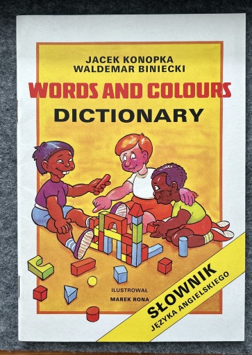 Zdjęcie oferty: Words and Colours Dictionary Konopka Biniecki