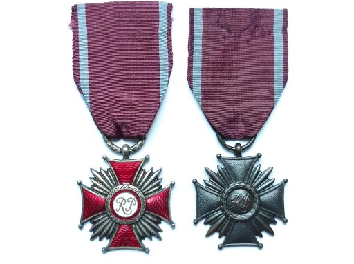 Zdjęcie oferty: Krzyż Zasługi RP Bierut komplet 2szt