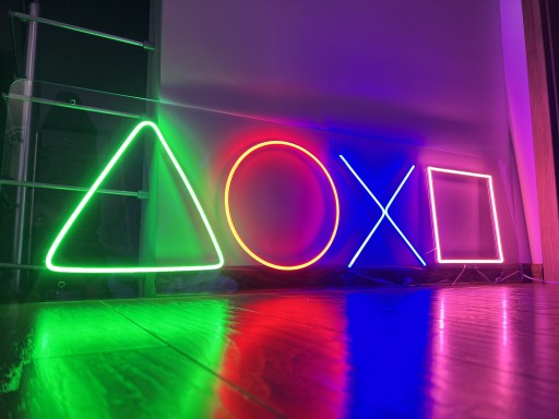 Zdjęcie oferty: Neon Flex Logo „Gamingowe”