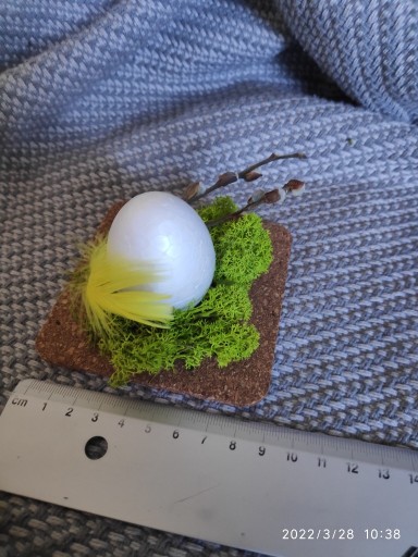 Zdjęcie oferty: stroik, chrobotek, jajko ze styropianu 